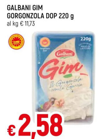 Famila Market GALBANI GIM GORGONZOLA DOP 220 g offerta
