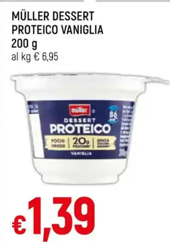 MÜLLER DESSERT PROTEICO VANIGLIA 200 g