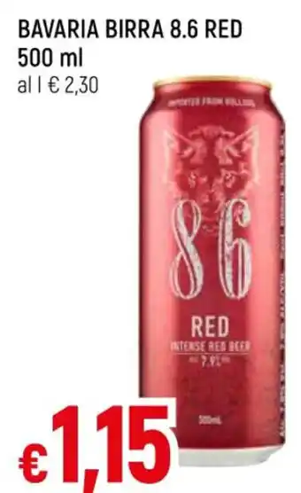 Famila Market BAVARIA BIRRA 8.6 RED 500 ml offerta