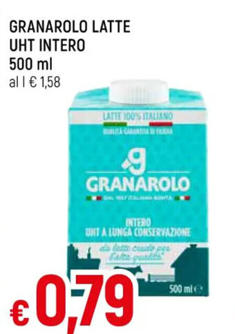 Famila Market GRANAROLO LATTE UHT INTERO 500 ml offerta