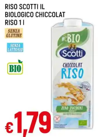 Famila Market RISO SCOTTI IL BIOLOGICO CHICCOLAT RISO 11 offerta