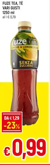 Famila Market FUZE TEA, TÈ VARI GUSTI 1250 ml \ offerta