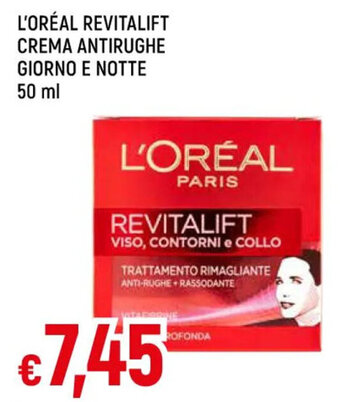 L'ORÉAL REVITALIFT CREMA ANTIRUGHE GIORNO E NOTTE 50 ml