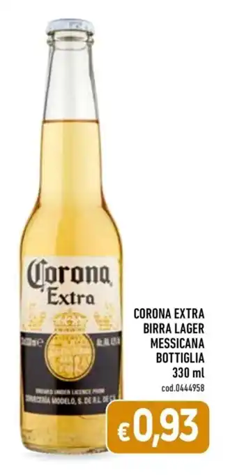 C+C Cash and Carry CORONA EXTRA BIRRA LAGER MESSICANA BOTTIGLIA 330 ml offerta