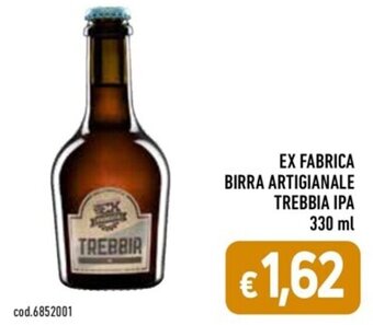 C+C Cash and Carry EX FABRICA BIRRA ARTIGIANALE TREBBIA IPA 330 ml offerta