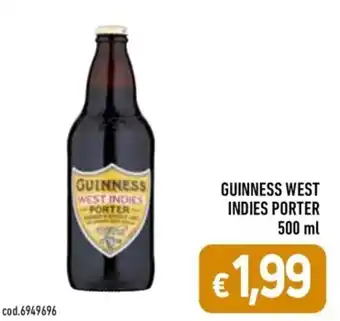 GUINNESS WEST INDIES PORTER 500 ml