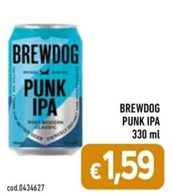 C+C Cash and Carry BREWDOG PUNK IPA 330 ml offerta