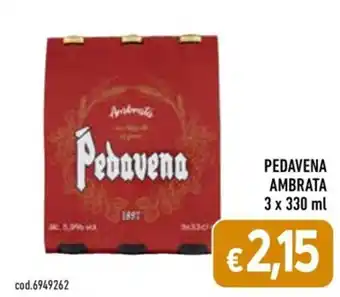 PEDAVENA AMBRATA 3 x 330 ml