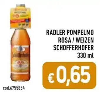 RADLER POMPELMO ROSA / WEIZEN SCHOFFERHOFER 330 ml