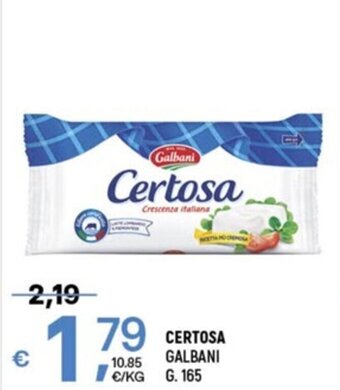 A&O CERTOSA GALBANI G. 165 offerta