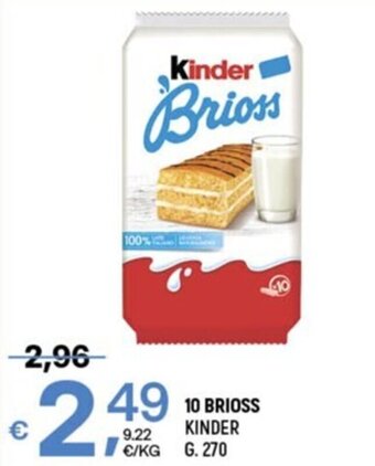 A&O 10 BRIOSS KINDER G. 270 offerta