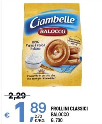 A&O FROLLINI CLASSICI BALOCCO G. 700 offerta
