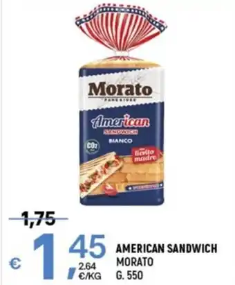 A&O AMERICAN SANDWICH MORATO G. 550 offerta