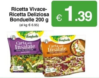 Sì con te Ricetta Vivace-Ricetta Deliziosa Bonduelle 200 g offerta