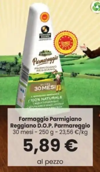 Interspar Formaggio Parmigiano Reggiano D.O.P. Parmareggio 30 mesi - 250 g offerta