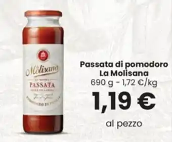 Interspar Passata di pomodoro La Molisana 690 g offerta
