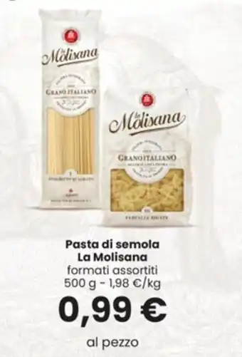 Interspar Pasta di semola La Molisana formati assortiti 500 g offerta