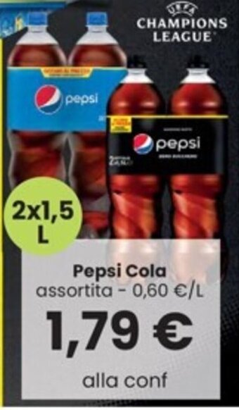 Interspar Pepsi Cola assortita offerta
