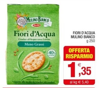Gran mercato FIORI D'ACQUA MULINO BIANCO g 250 offerta