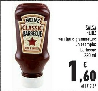 Conad Heinz Salsa offerta