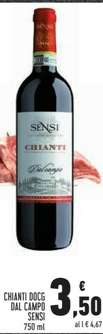 Conad Sensi Chianti Docg Dal Campo offerta