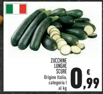 Conad Conad Zucchine Lunghe Scure offerta