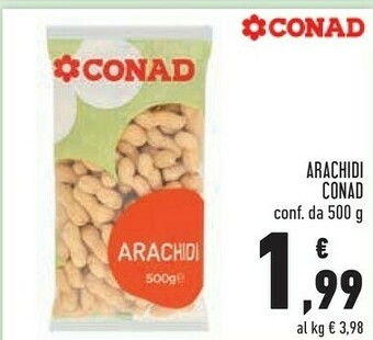 Conad Conad - Arachidi 500 G(ml) offerta