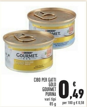 Conad Purina GOURMET Perle 85g offerta