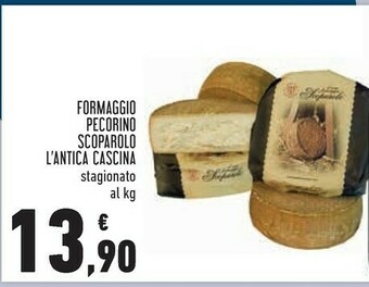 Conad L'Antica Cascina Formaggio Pecorino Scoparolo offerta