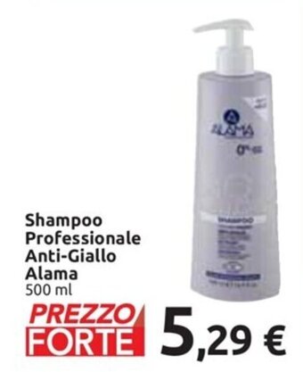 Carrefour Iper Shampoo Professionale Anti-Giallo Alama 500 ml offerta