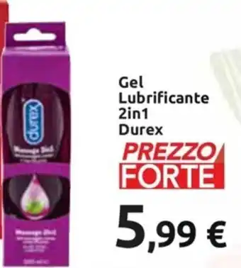 Carrefour Iper Gel Lubrificante 2in1 Durex offerta
