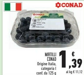 Conad Conad Mirtilli offerta