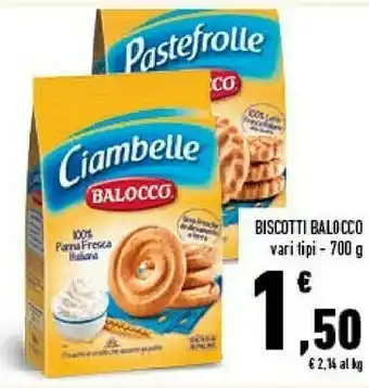 Conad Balocco Ciambelle 700 G(ml) offerta