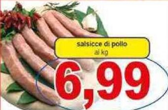 Pewex salsicce di pollo al kg offerta