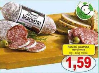 Pewex fiorucci salamino norcinetto offerta