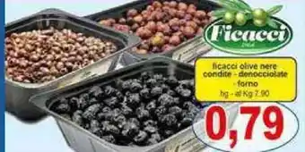 Pewex ficacci olive nere condite - denocciolate - forno offerta