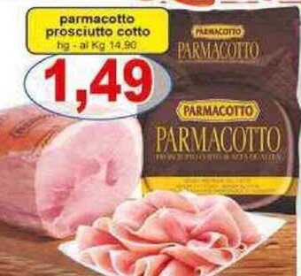 Pewex parmacotto prosciutto cotto offerta
