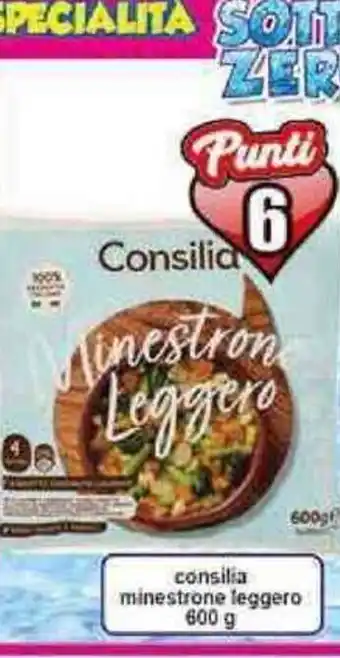 Pewex consilia minestrone leggero 600 g offerta