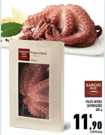 Conad Conad Polpo Intero Sapori Idee offerta