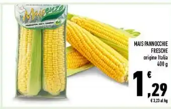 Conad Mais Pannocchie Fresche 400g offerta