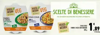 Conad Conad - Farro E Orzo Con Verdure 200 G(ml) offerta
