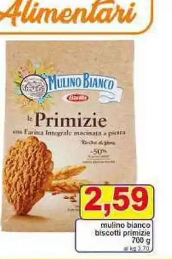 Pewex mulino bianco biscotti primizie 700 g offerta