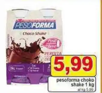 Pewex pesoforma choko shake 1 kg offerta