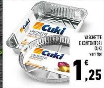Conad Cuki Vaschette E Contenitori offerta