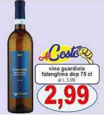 Pewex vino guardiolo falanghina dop 75 cl offerta