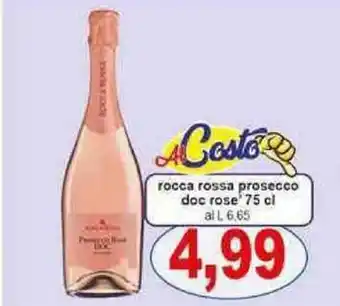 Pewex rocca rossa prosecco doc rose 75 cl offerta