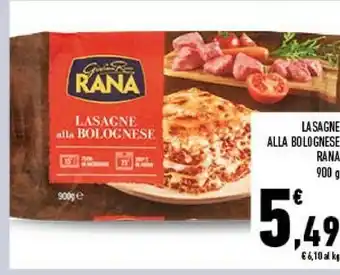 Conad Rana Lasagne Alla Bolognese offerta