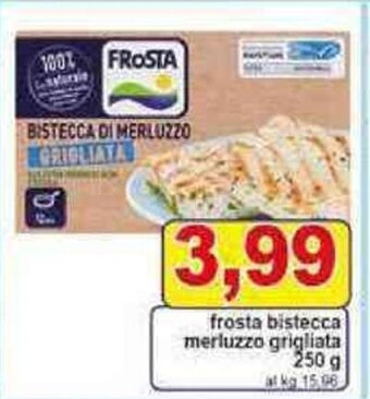 Pewex frosta bistecca merluzzo grigliata 250 g offerta