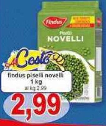 Pewex findus piselli novelli 1 kg offerta
