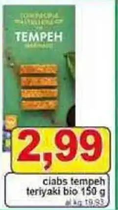 ciabs tempeh teriyaki bio 150 g